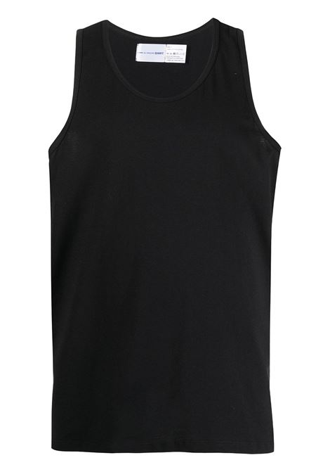 minimal tank top man black COMME DES GARÇONS SHIRT | FZ-T911-PER1